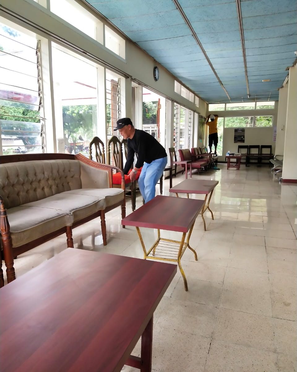 Kerja Bakti di Wisma Subud Bogor